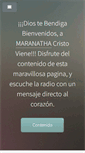 Mobile Screenshot of maranathacristoviene.com